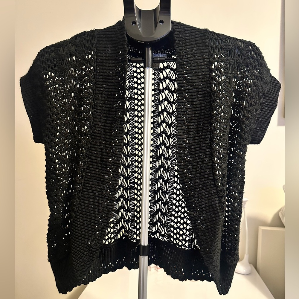 Josepha Black Knit Cardigan